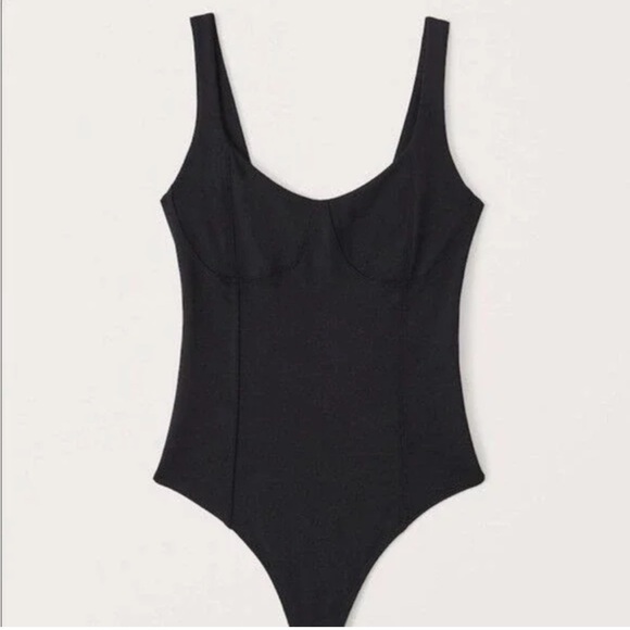 ABERCROMBIE & FITCH Seamless Fabric Corset Bodysuit - Picture 3 of 6